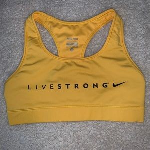 nike livestrong sports bra